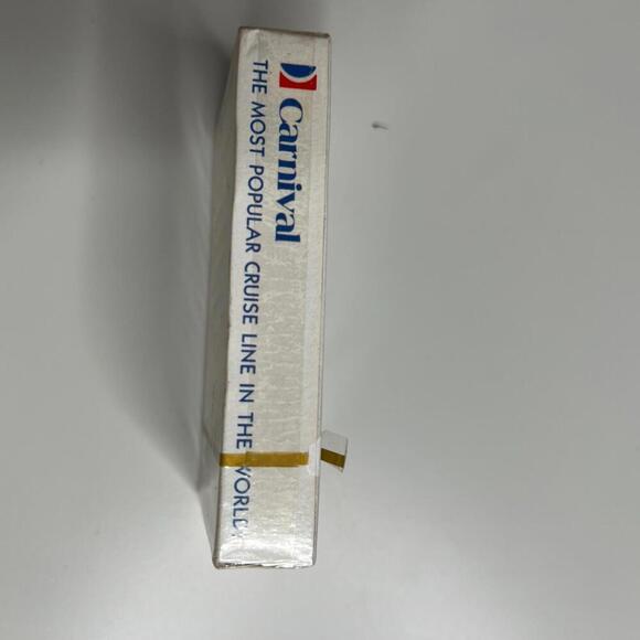 Vintage Carnival Cruise Line Playing Cards Sealed Deck Ship Logo Souvenir Casino - Picture 4 of 4